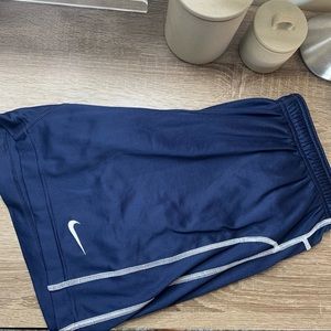 Nike academy dri fit soccer shorts in navy